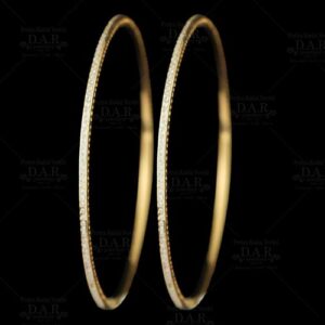 18 KT GOLD DIAMOND BANGLE